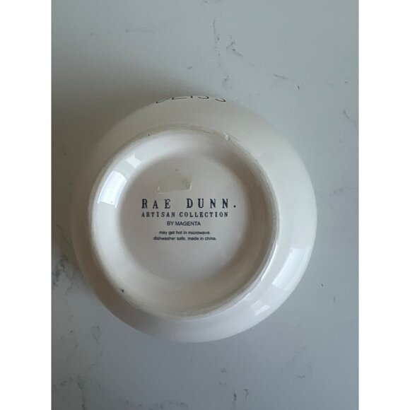 Rae Dunn Artisan Collection Ceramic Ice Cream Bowls Set Of 6 - Picture 10 of 13